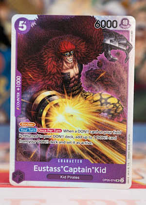 Eustass Captain Kid in One Piece TCG